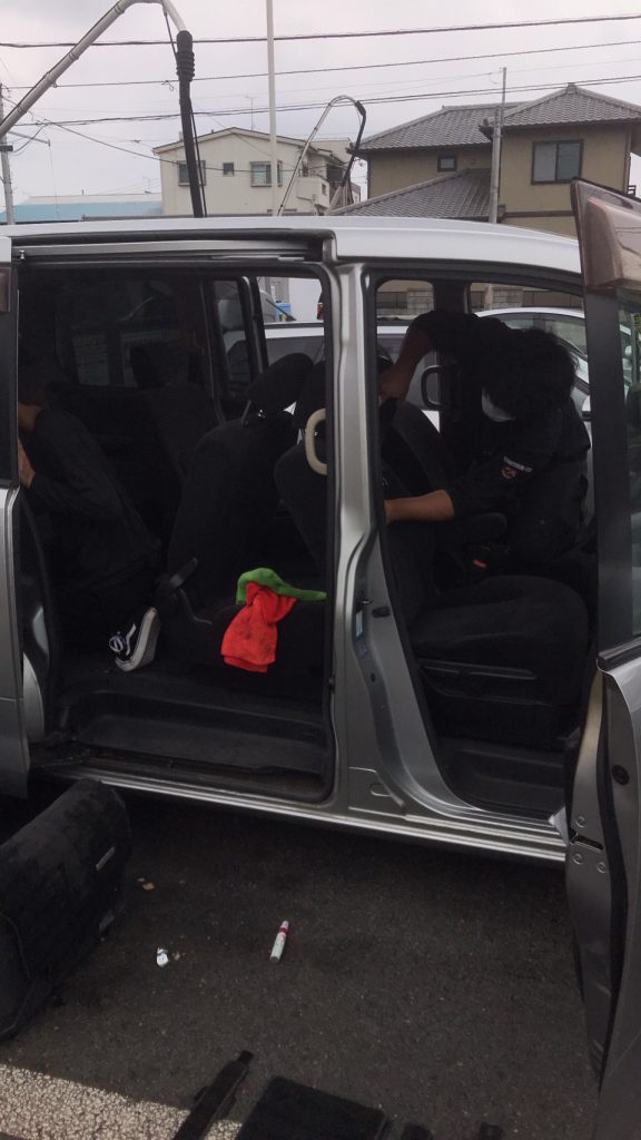洗車！